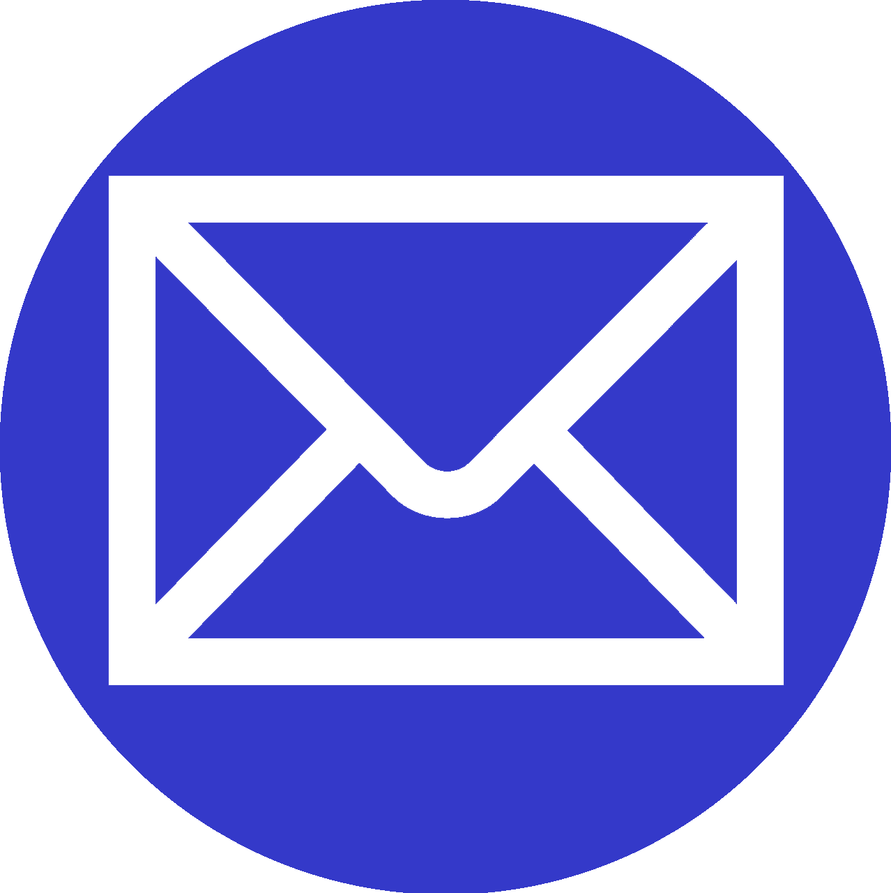 Contacto Tlf Contacto Sobre Icono - Post Office Road Sign (1278x1280), Png Download