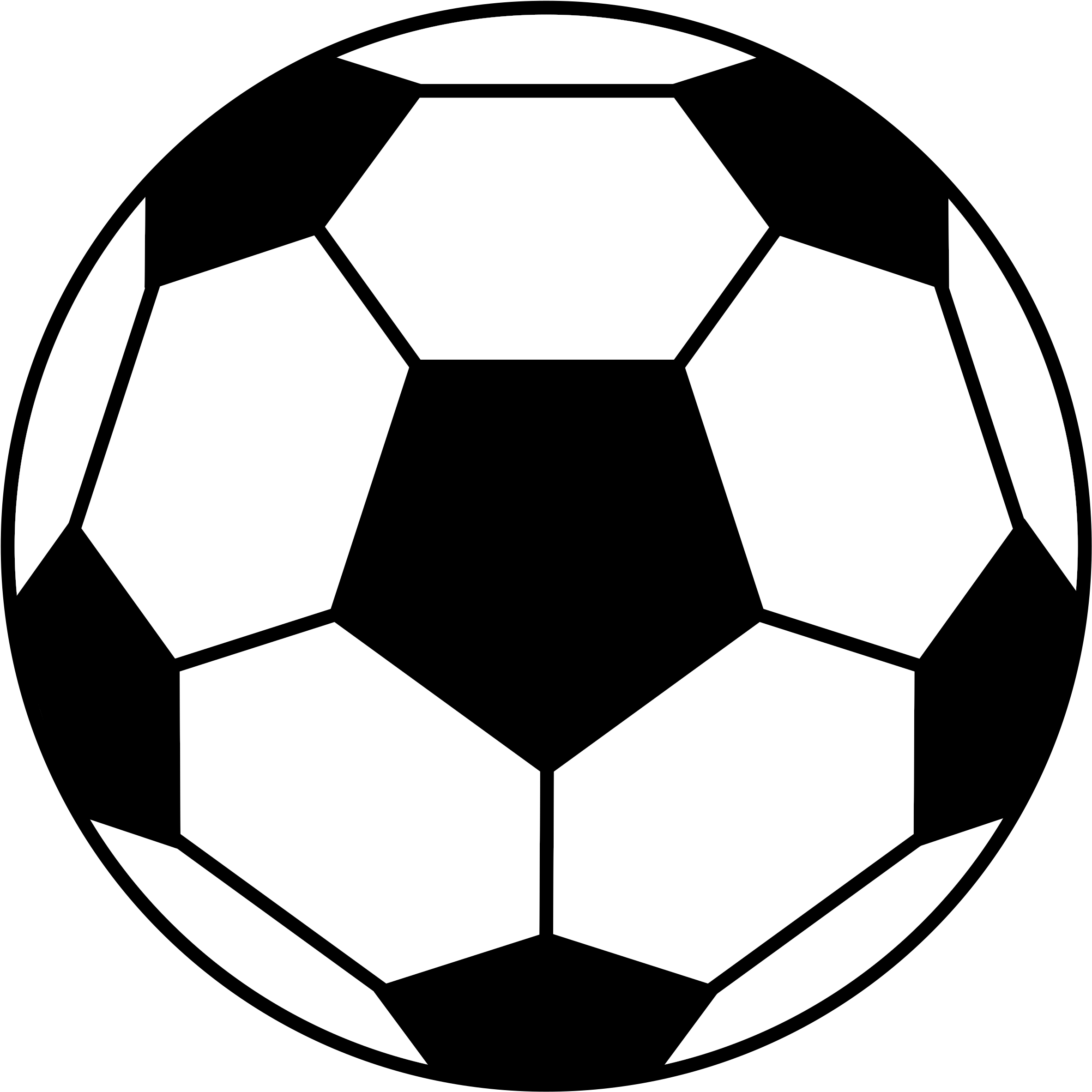 Big Image - Corazon De Balon De Futbol (2400x2400), Png Download