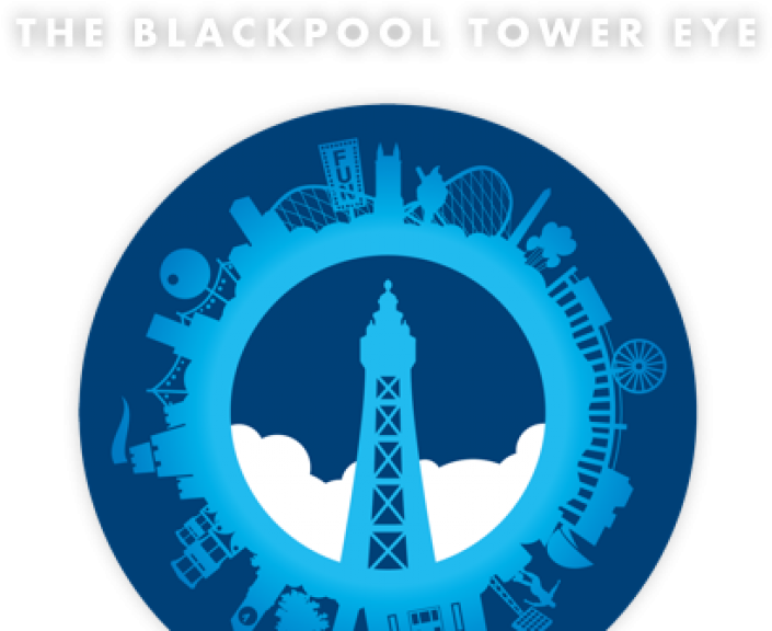 Bt Attractions Eye Logo - Blackpool Tower Eye Logo (1024x585), Png Download