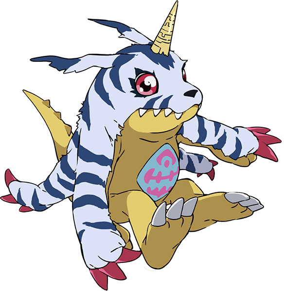 Gabumon - Digimon Gabumon Png (584x599), Png Download