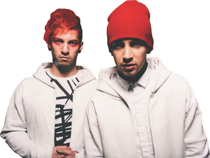 Report Abuse - Twenty One Pilots Png (831x625), Png Download