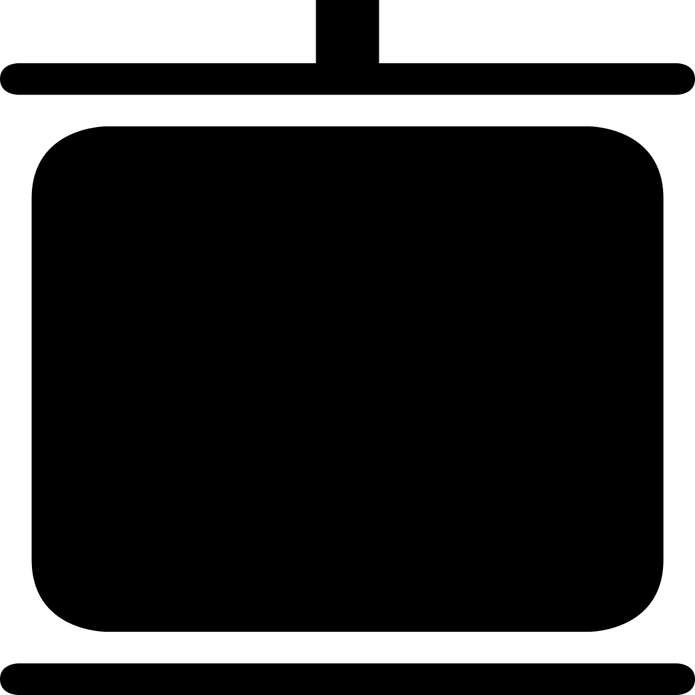 Png File Svg - Pizarra Negra Con Clip (980x980), Png Download