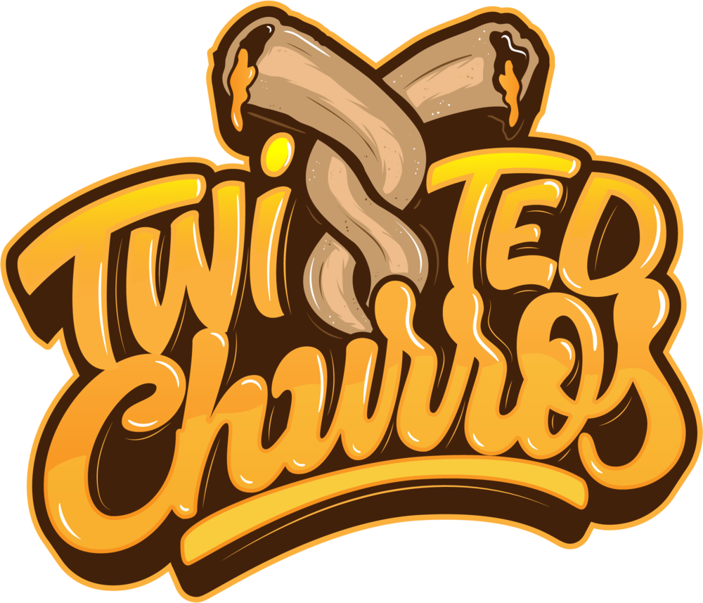 Twisted Churros Logo (1000x857), Png Download