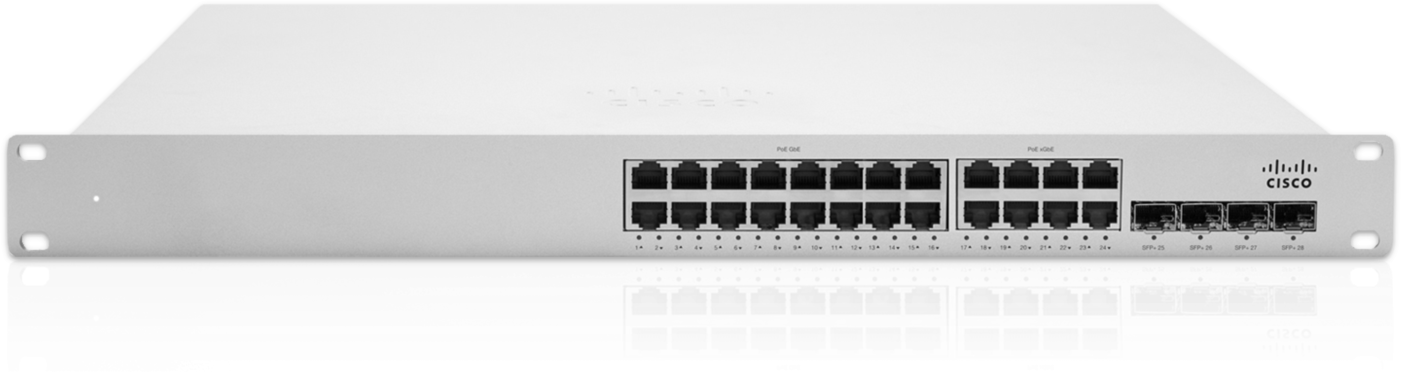 Cisco Meraki Ms350-24x Switch - Cisco Meraki Mx64w Cloud Managed - Security Appliance (3000x906), Png Download