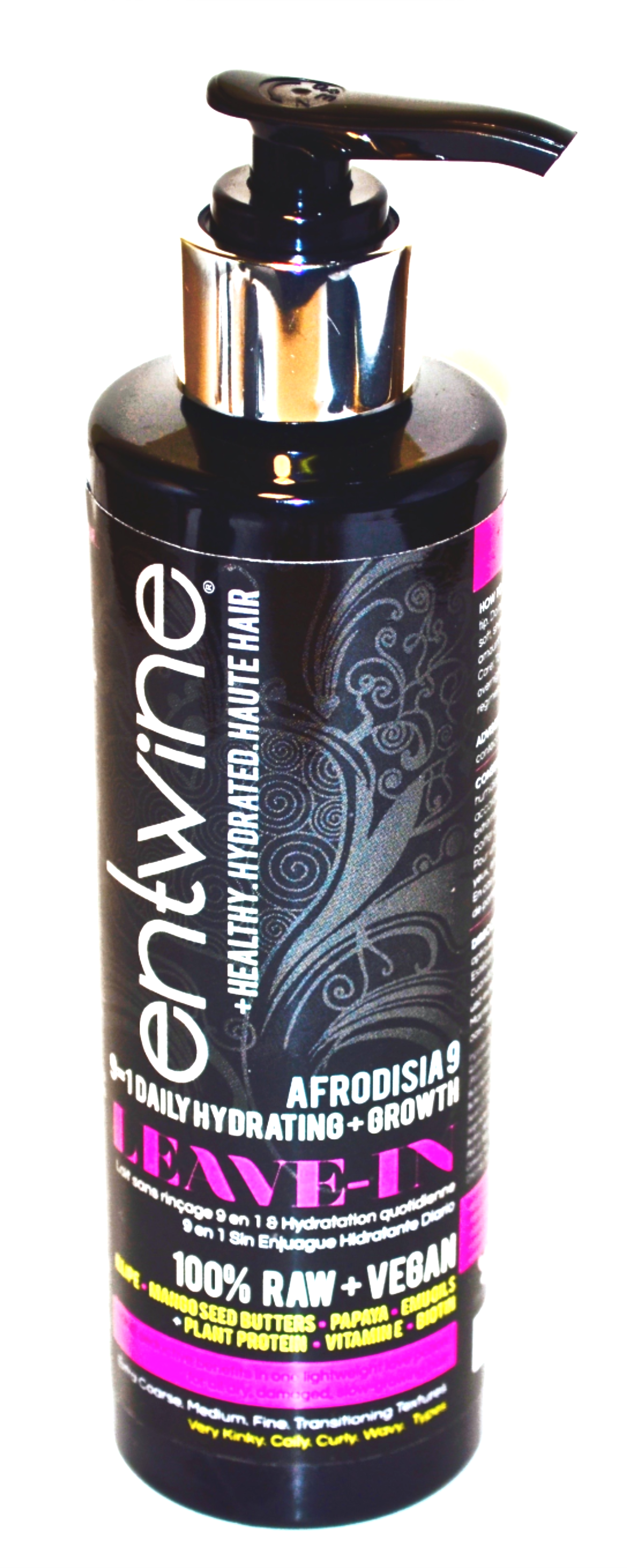 Entwine {afrodisia 9} Exotique Leave-in Hair Potion - Entwine {afrodisia 9} Exotique Leave-in Hair Potion, (1312x3279), Png Download
