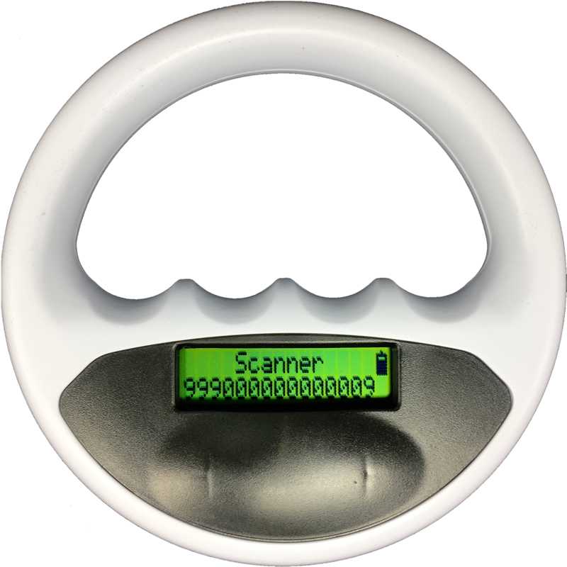 Iso11784/785 Rfid Animal Avid Microchip Reader - Halo Scanner (800x800), Png Download
