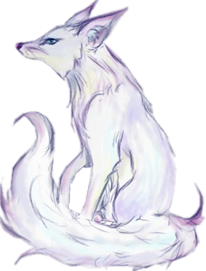 Arctic Fox Gray Wolf Clip Art - Cat (1600x1600), Png Download