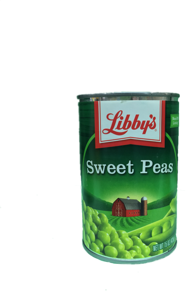Libby's Sweet Peas 15 Oz (1000x1333), Png Download