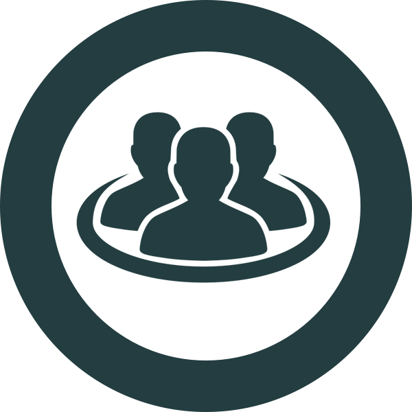 Affiliates - Demographic Pictogram (600x600), Png Download