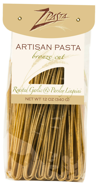 Zpasta Roasted Garlic & Parsley - Fettuccine (683x1024), Png Download