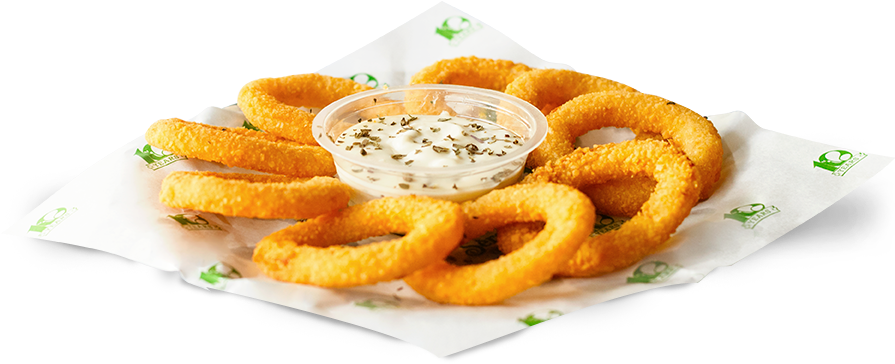 Onion Rings - Onion Ring (894x453), Png Download