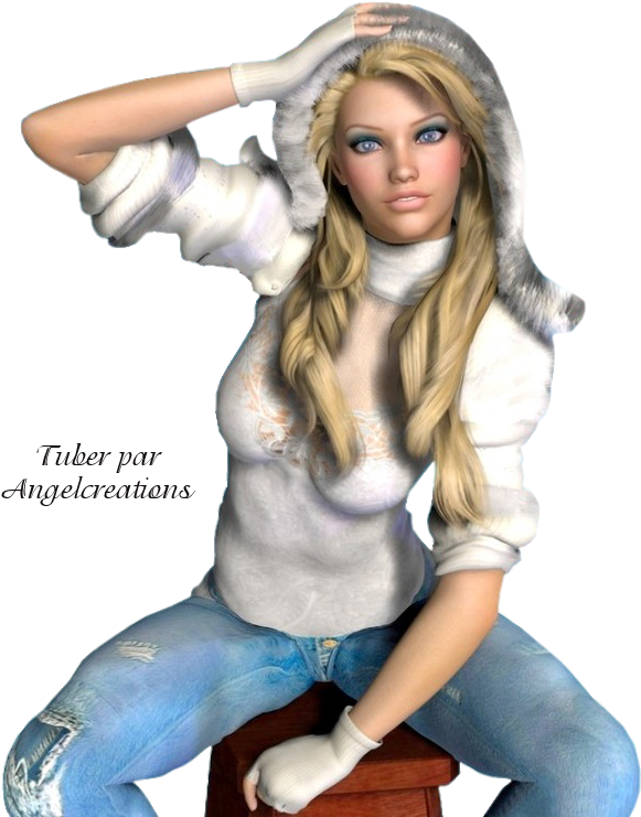 Tube13 - Tube Femme Png (600x748), Png Download