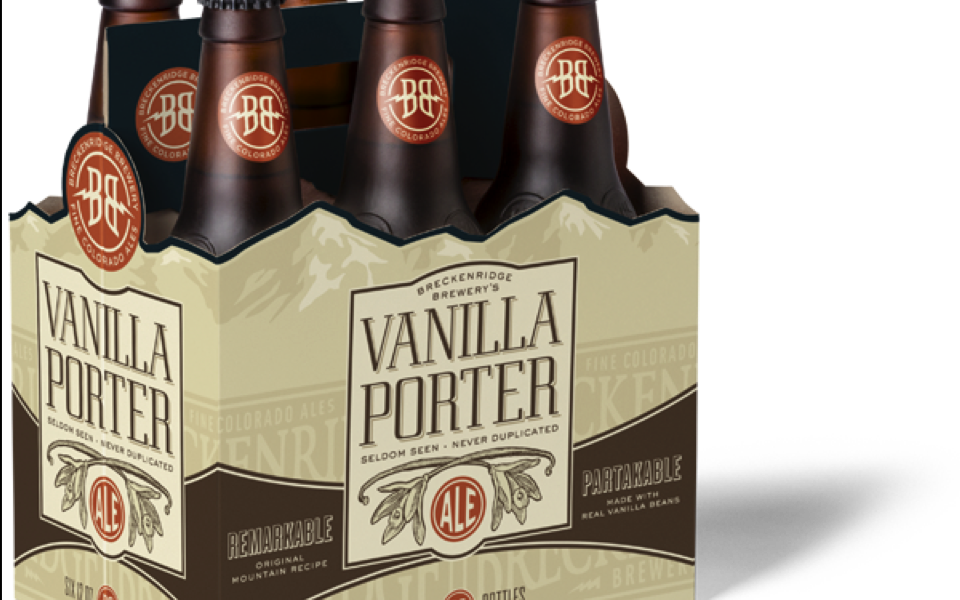 Breckenridge Vanilla Porter - Breckenridge Brewery Vanilla Porter - 6 Pack, 12 Oz (960x600), Png Download