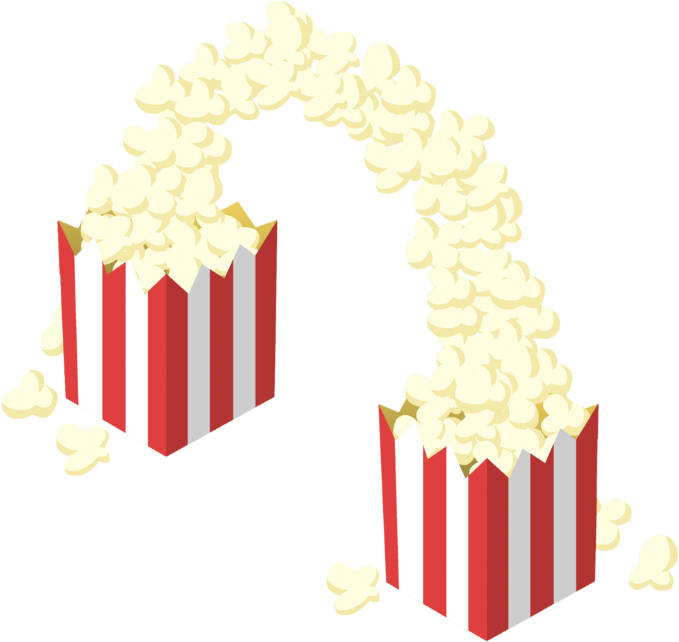 Popcorn Archway - Portable Network Graphics (1000x960), Png Download
