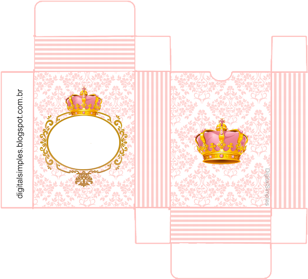 Caixa Giz De Cera "coroa Rosa Menina" - Adornedcreations Victoria-2-headband And Brooch Clips, (640x608), Png Download