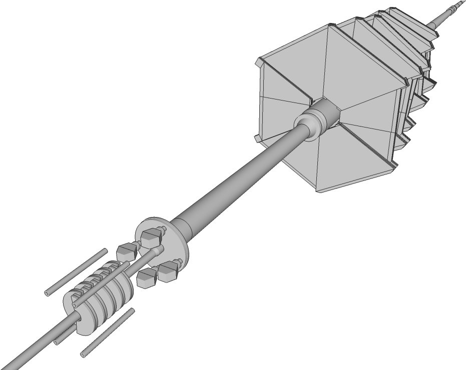 20111215 07 Totem Beam - Spear (1024x739), Png Download