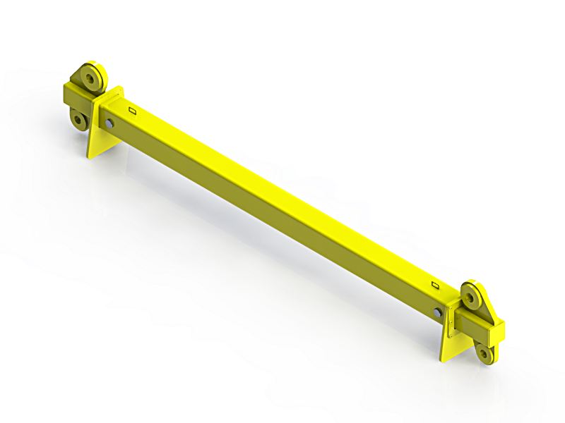 30t Wll 3000-5000 Extendable Spreader Beam - Spreader (800x600), Png Download