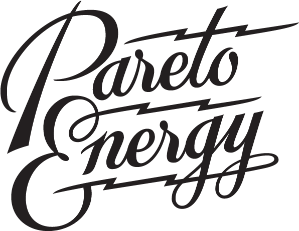 Hand Lettered Logo For Pareto Energy, A Washington, - Pareto Energy, Ltd (864x540), Png Download
