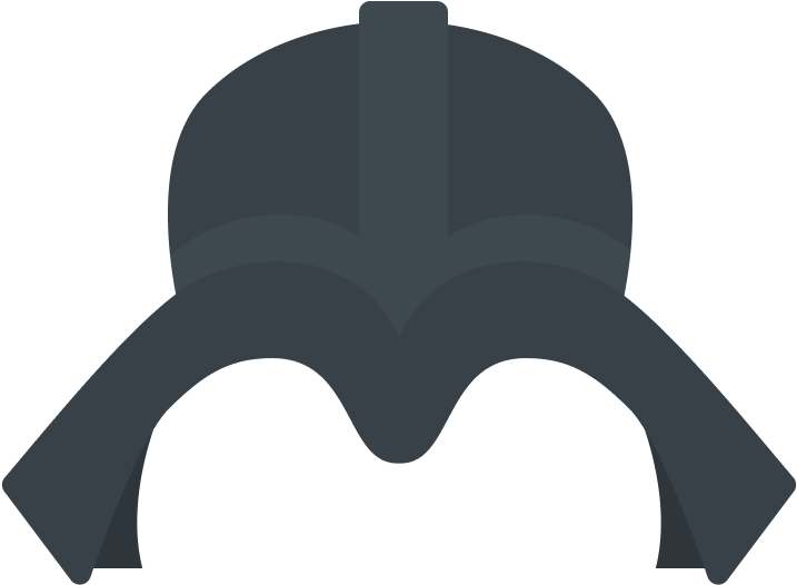 Darth Vader Mask • - Illustration (1000x1000), Png Download