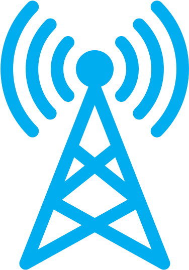 Conversation Detected - Wifi Tower Icon (700x611), Png Download