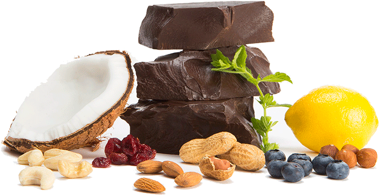 Yummy Ingredients - Chocolate (800x384), Png Download