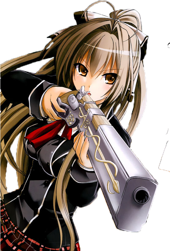 Sento Musket - Amagi Brilliant Park Sento (555x833), Png Download