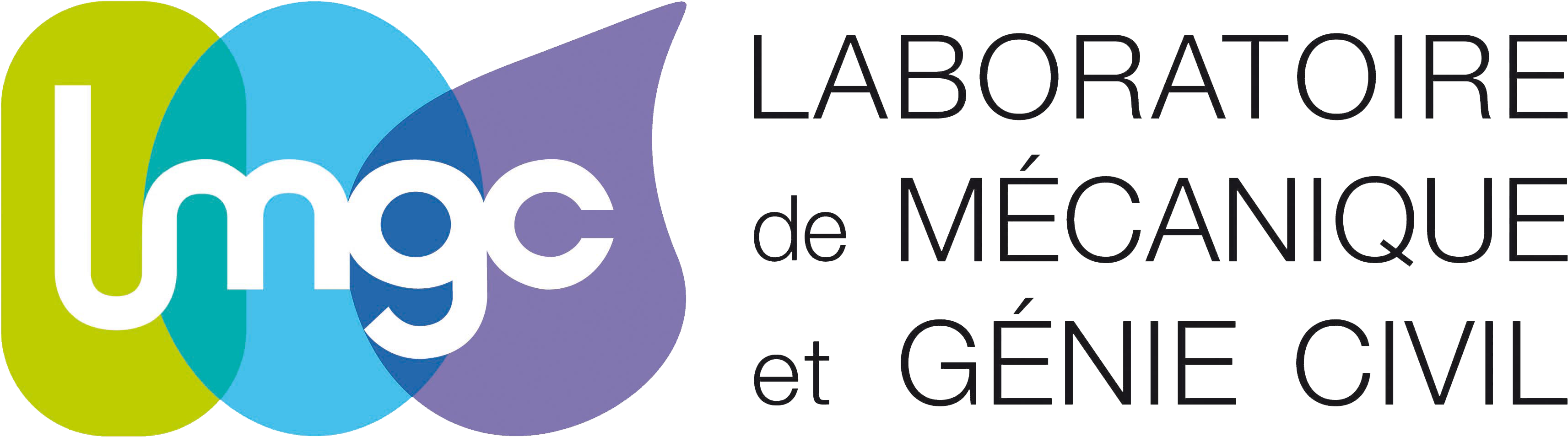 Laboratoire De Mécanique Et Génie Civil - Lmgc (3543x1063), Png Download