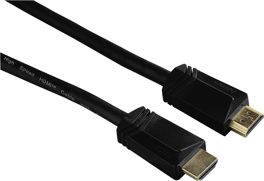 High Speed Hdmi™ Cable, Plug - Hama High Speed Hdmi Cable 5m Video Cable (1100x1100), Png Download
