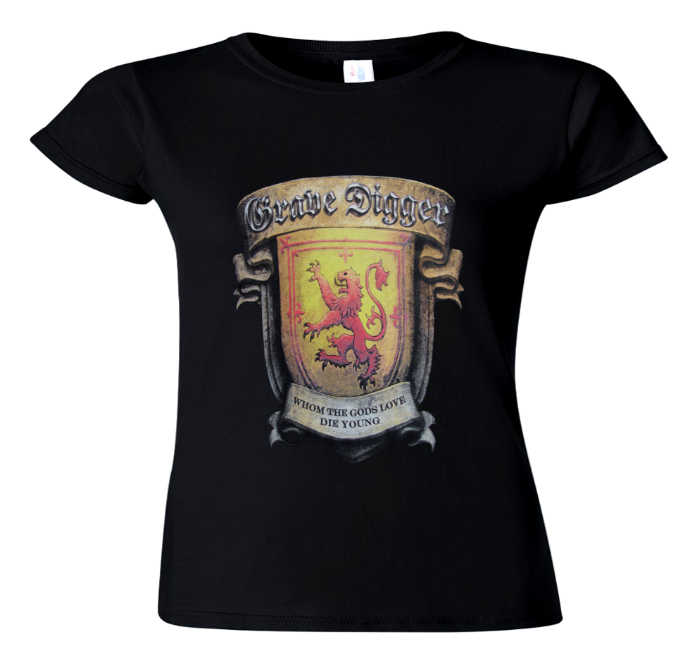 Grave Digger Official Girlie-shirt The Ballad Of Mary - Digger The Ballad Of Mary (1250x1250), Png Download