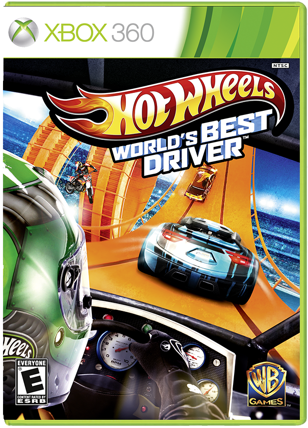 Hot Wheels World's Best Driver - Hot Wheels Worlds Best Driver Xbox 360 (915x915), Png Download