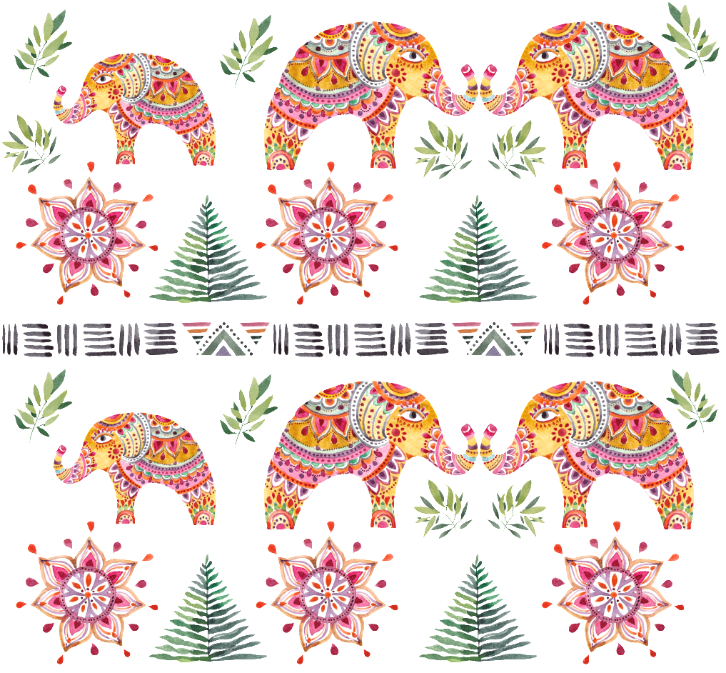 Grain Elephant Cartoon Background - Elephant Swear: Swear Word Coloring Book For Ranting (1024x965), Png Download