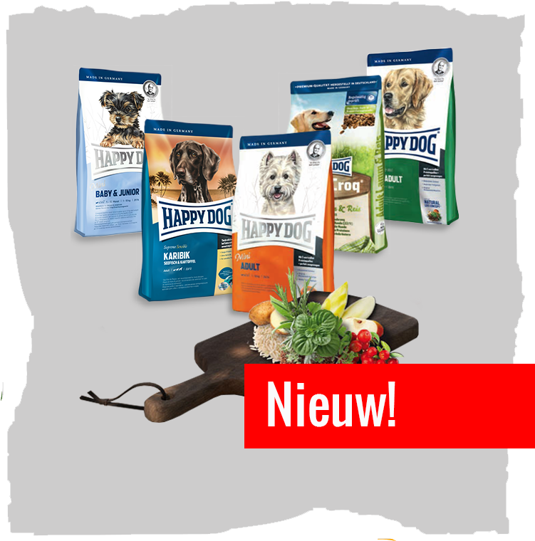 Dierenwinkel Harstduiven - Happy Dog Supreme Sensible Karibik - Pieces X 4kg (751x775), Png Download
