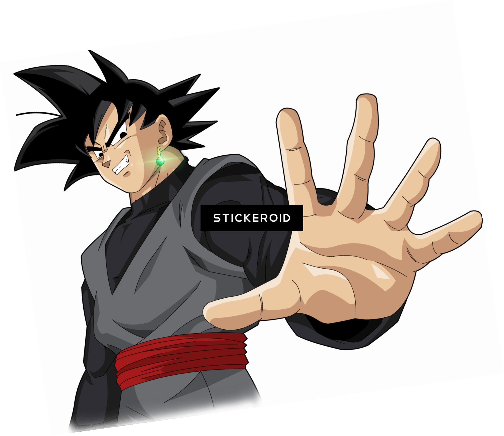 Black Goku Hand - Db Black (1767x1529), Png Download