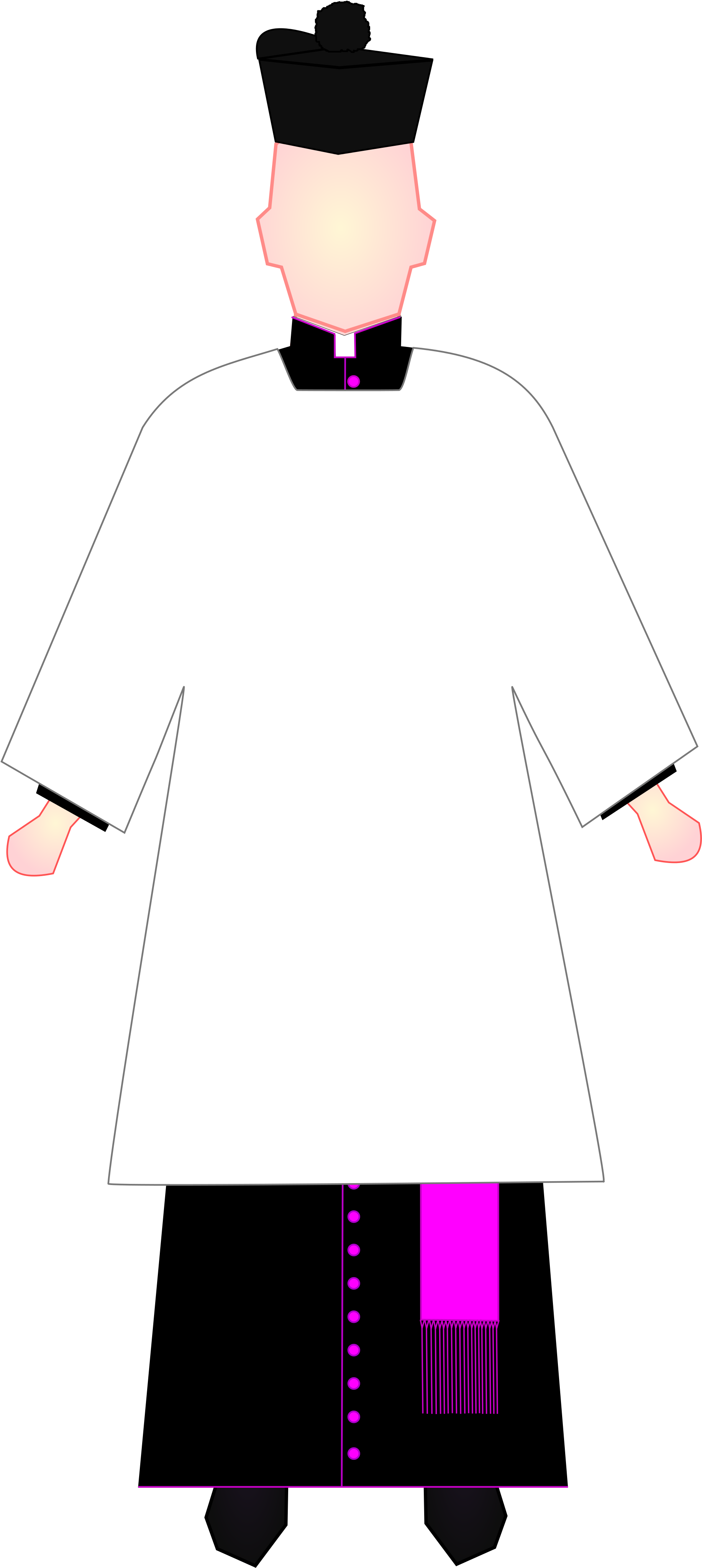 Open - Chaplain Of His Holiness (2000x4291), Png Download
