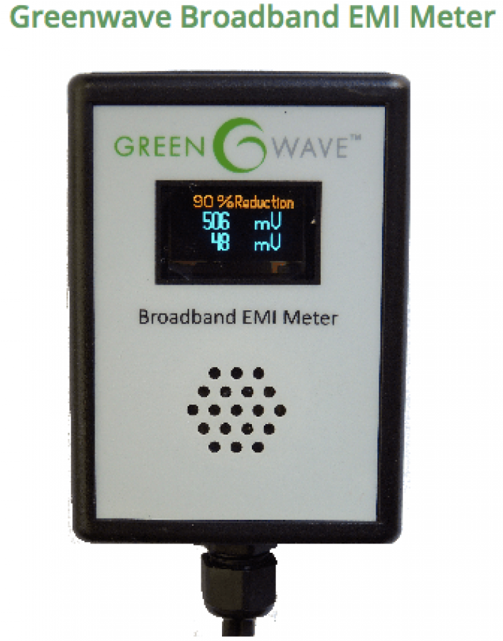 Services - Greenwave Broadband Emi Dirty Electricity Meter (900x900), Png Download