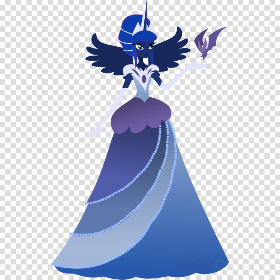 Princess Luna Dress Human Clipart Princess Luna Twilight - Mlp Luna Gala Dress (900x900), Png Download