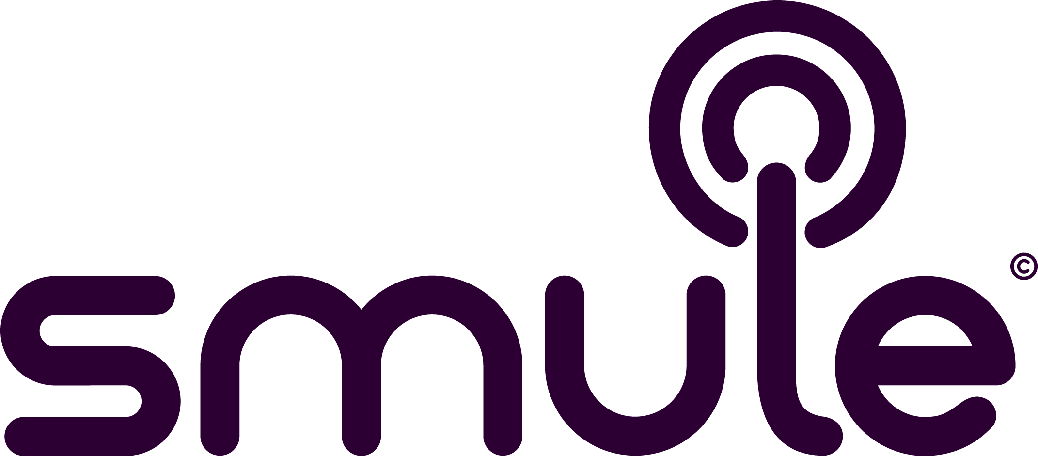 Primarylogo Tertiarycolor-purplerain - Smule Logo Png (3000x1500), Png Download