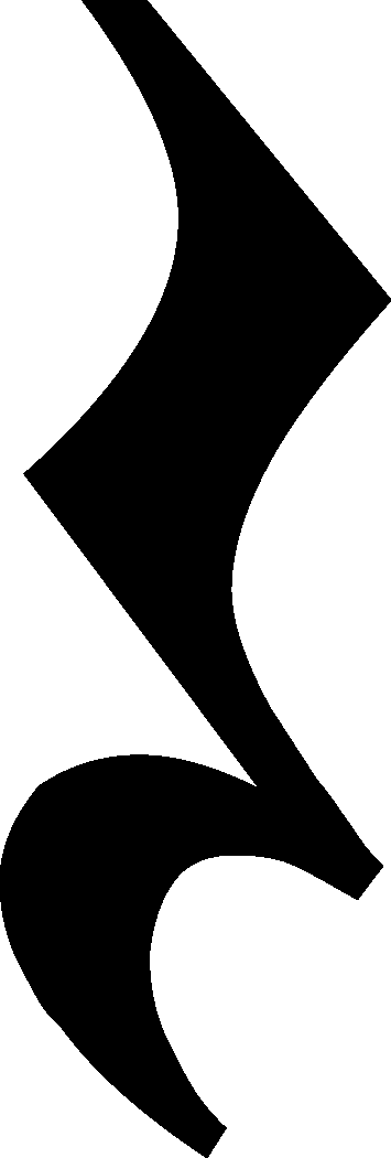 Music Symbols Quarter Rest (355x1050), Png Download