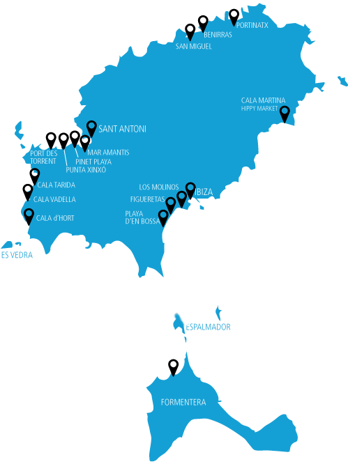 Themap - Ibiza Y Formentera (523x690), Png Download