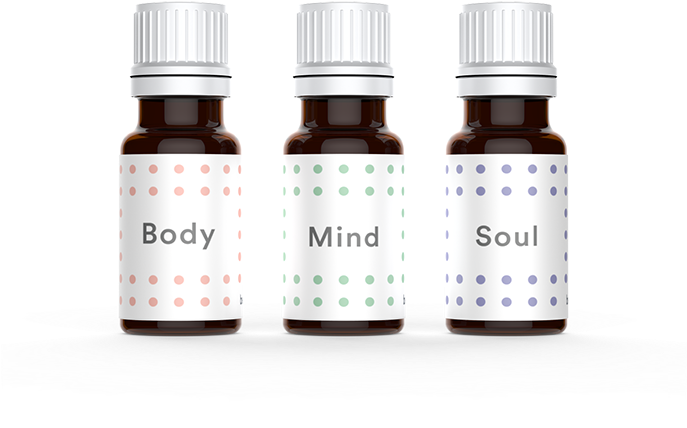 Essential Oil - Glass Bottle (686x720), Png Download