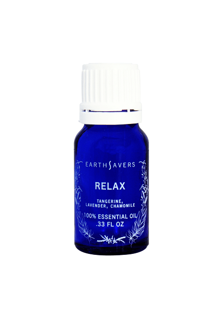 Relax Essential Oil - Glass Bottle (800x800), Png Download