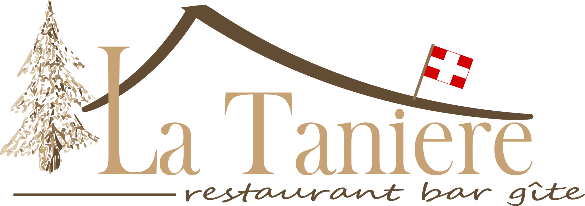 La Tanière - Calligraphy (2217x782), Png Download