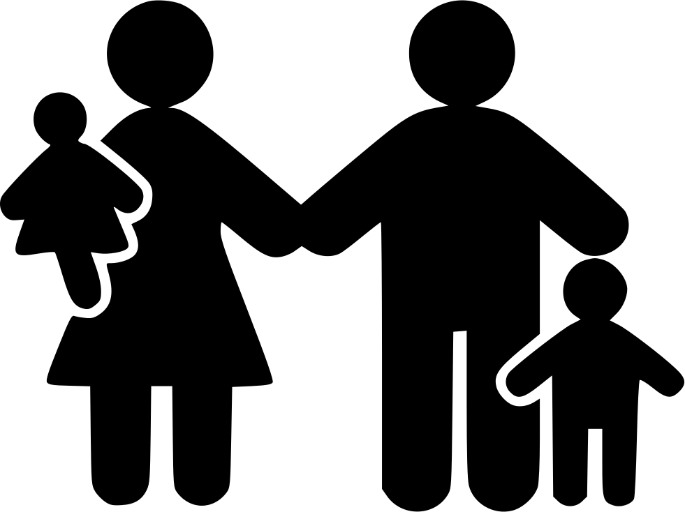 Png File Svg - Holding Hands (981x734), Png Download