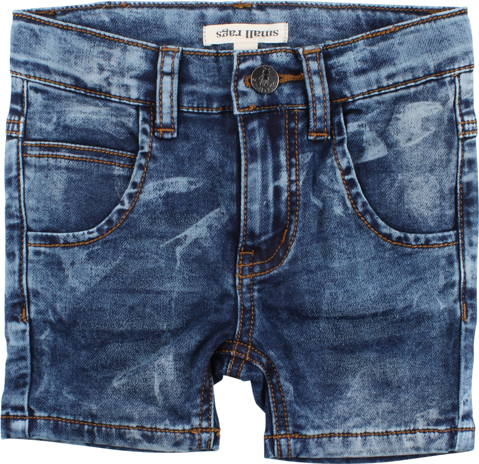 Small Rags - Denim Shorts - Pocket (1000x1000), Png Download