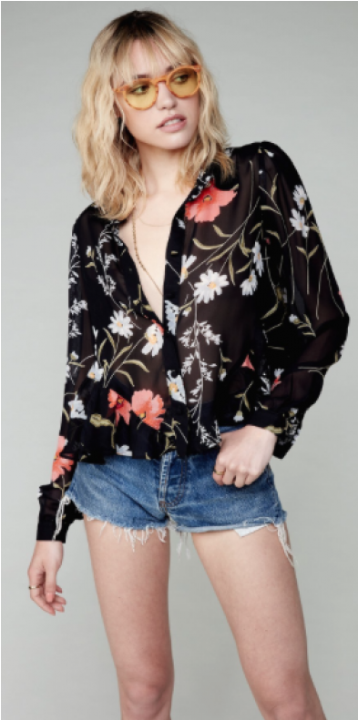 Quick View - Blouse (500x790), Png Download