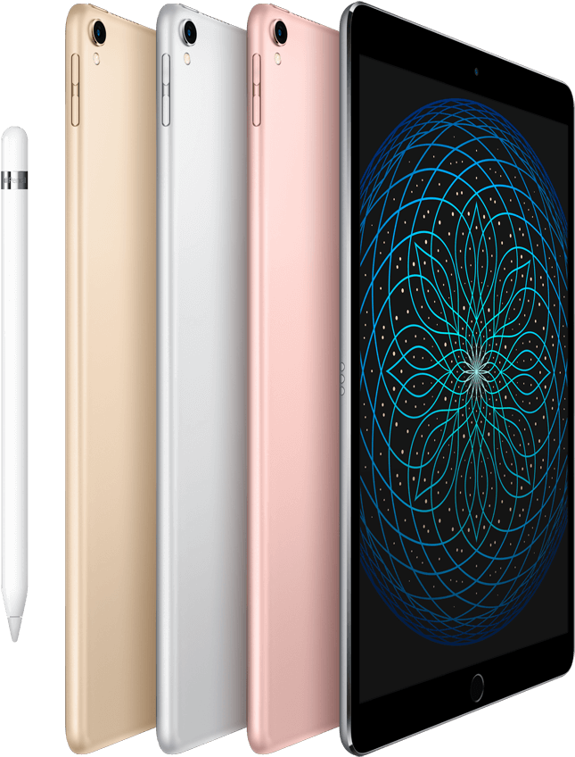 Ipad Pro 10 Family - Ipad Pro 10.5 Rose Gold (768x1024), Png Download