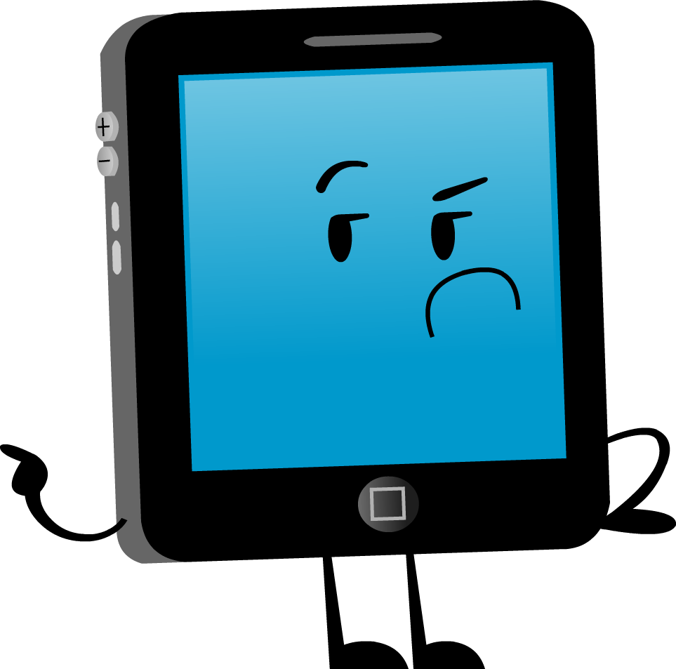 Ipad Cartoon Png - Object Invasion Reloaded Ipad (963x953), Png Download