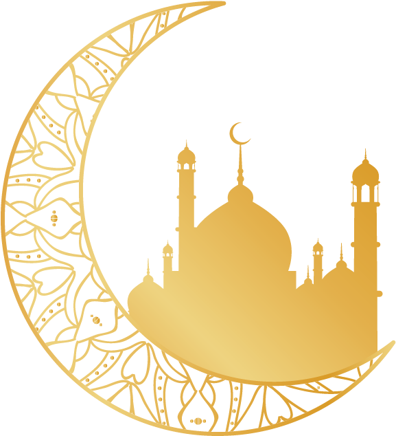 Download Religion Islam Golden Moon Religious Motifs Transprent Islamic Moon Png Image With No Background Pngkey Com