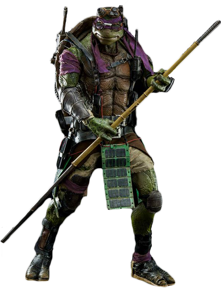 Tartarugas Ninja - Donatello - Threezero - Threezero Teenage Mutant Ninja Turtles Movie Donatello (800x1000), Png Download