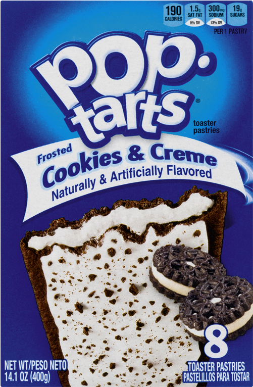 Home - Pop Tarts Cookies N Cream (800x800), Png Download